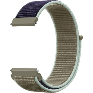 Huawei Watch Gt 2 42 mm Için Spor Dokuma Kordon Khaki(Uçuk Haki)