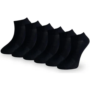 Tuğba Baby Pamuklu Kısa Çorap Siyah 6'Lı Lüks 6patik Havlu