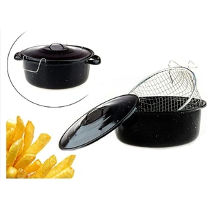 Essan Emaye Fritöz Kızartma  Tenceresi