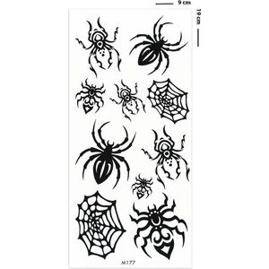 BP Tattoo Geçici Örümcek Dövmesi