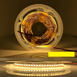 5 Metre Şerit LED 12 V - Metrede 240 LED – 240 x 5 Metre: 1200 Ledli - Güçlü Işık –  Iç Mekan - 2835