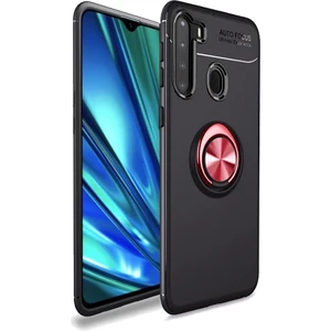 Smart Tech Samsung Galaxy A21 Yüzüklü Power Silikon Kılıf