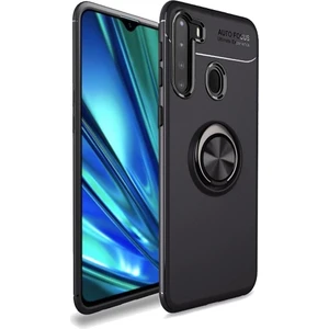 Smart Tech Samsung Galaxy A21 Yüzüklü Power Silikon Kılıf