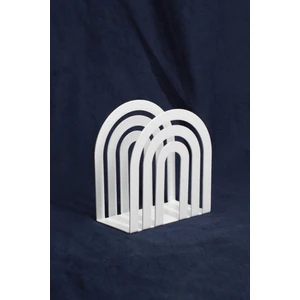 Beyaz Metal Dekoratif Peçetelik