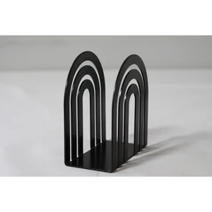 Siyah Metal Dekoratif Siyah Peçetelik