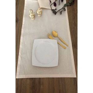 Emtory Home  Ham Keten Krem Runner 40 x 150 cm