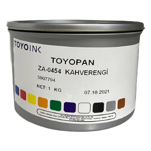 Toyoınk Matbaa Mürekkebi OB-454 Kahverengi 1 kg