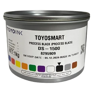 Toyoınk Matbaa Mürekkebi DS-1500 Siyah 1 kg