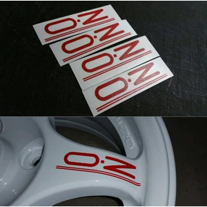Oto Sticker Oz Racing Jant O.z Jant Stickeri Seti 4 Parça