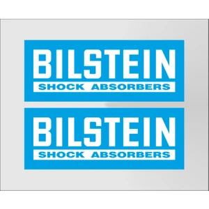 Oto Sticker Bilstein Amortisör Logo Sticker 2 Adet