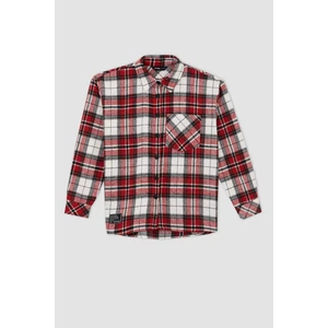 Coool Oversize Fit Gömlek Yaka Uzun Kollu Gömlek Y5979AZ22WN