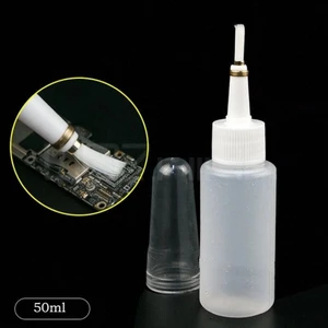 50ML Fırça Uçlu Sıvı Saklama Şişesi Yağdanlık