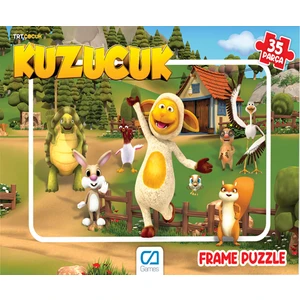 Ca Games +3 Yaş Kuzucuk 35 Parça Frame Puzzle 5167 (Ca Games)