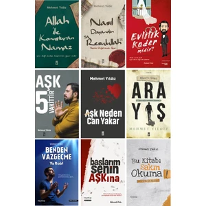 Aşk Neden Can Yakar - Arayış - Mehmet Yıldız  - 9 Kitap Set