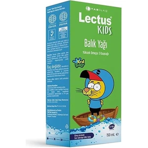 Kids Balık Yağı Elma Aromalı 250 ml Likit Omega 3 Şurup