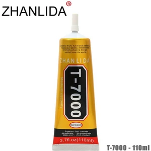 T7000 Ekran Cam Lens Kasa Kapak Çerçeve Yapıştırıcı 110ML Siyah