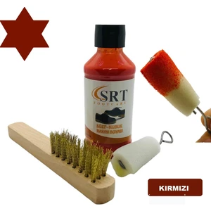 Srtfootcare Süet Nubuk Ayakkabı Bakım Boyası 110 gr ve Süet Temizleme Tel Fırça