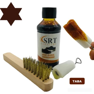 Srtfootcare Süet Nubuk Ayakkabı Bakım Boyası 110 gr ve Süet Temizleme Tel Fırça