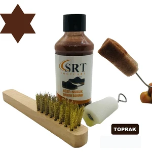Srtfootcare Süet Nubuk Ayakkabı Bakım Boyası 110 gr ve Süet Temizleme Tel Fırça