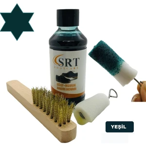 Srtfootcare Süet Nubuk Ayakkabı Bakım Boyası 110 gr ve Süet Temizleme Tel Fırça