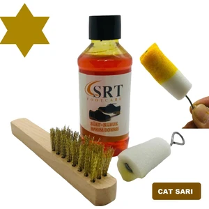 Srtfootcare Süet Nubuk Ayakkabı Bakım Boyası 110 gr ve Süet Temizleme Tel Fırça