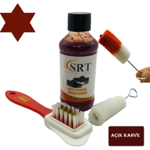 Srtfootcare Süet Nubuk Ayakkabı Bakım Boyası 110 gr ve 4 Yönlü Temizleme Fırçası
