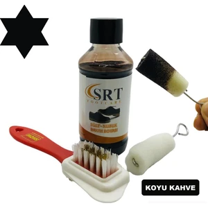 Srtfootcare Süet Nubuk Ayakkabı Bakım Boyası 110 gr ve 4 Yönlü Temizleme Fırçası