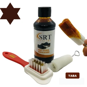 Srtfootcare Süet Nubuk Ayakkabı Bakım Boyası 110 gr ve 4 Yönlü Temizleme Fırçası