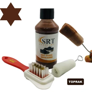 Srtfootcare Süet Nubuk Ayakkabı Bakım Boyası 110 gr ve 4 Yönlü Temizleme Fırçası