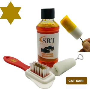 Srtfootcare Süet Nubuk Ayakkabı Bakım Boyası 110 gr ve 4 Yönlü Temizleme Fırçası
