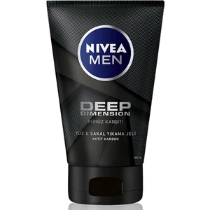 Men Deep Dimension Yüz ve Sakal Temizleme Jeli 100 ml