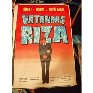 Vatandaş Rıza-Cüneyt Arkın/sümer Tilmaç-Film Afişi