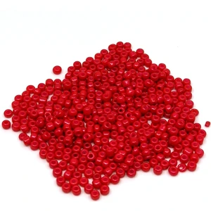 20 Gram 3 mm (0,8) Kum Boncuk Kırmızı Renk