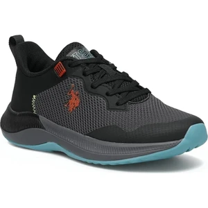 U.S. Polo Assn. Florin Kadın Ayakkabı - Siyah Turkuaz