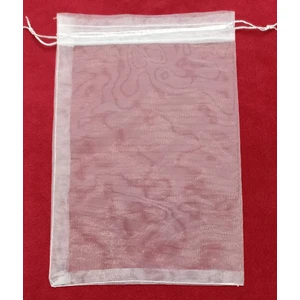 FNT Tasarım Fnt Düz Tül Kese 23*32 Cm.12 Adettir.hediyelik bohçalık çeyizlik