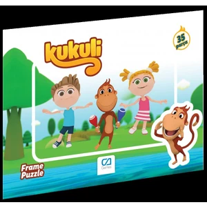 Ca Games Kukuli 35 Parça Frame Puzzle Yapboz