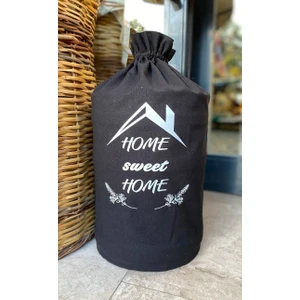 Siyah Damacana Kılıfı Home Sweat Home Baskılı Damacana Home Çatı Siyah