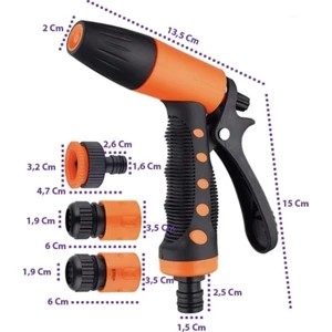 MD605 Sulama Tabancası 4lü Set