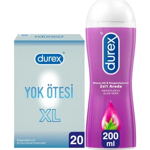 Yok Ötesi Xl 20'li Ince Prezervatif + Aloe Vera  Jel 200ML
