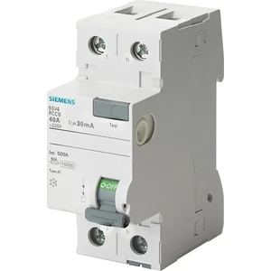 5SV4314-0 40A 30MA 230V (Faz+Nötr) Kaçak Akım Koruma Rölesi