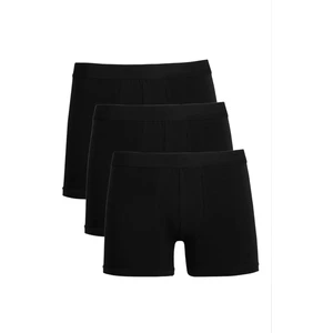 Erkek Penye 3'lü Boxer 40092