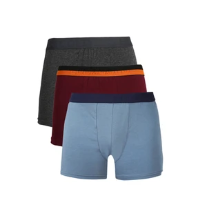Erkek Penye 3'lü Boxer 40093
