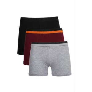 Erkek Penye 3'lü Boxer 40096