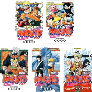 Naruto 1-2-3-4-5. Ciltler Manga Seti