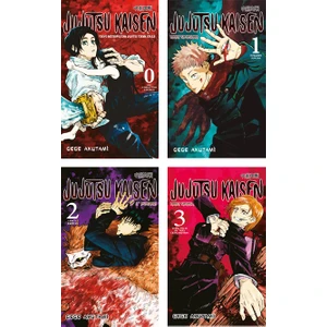 Jujutsu Kaisen 0-1-2-3. Ciltler Manga Seti