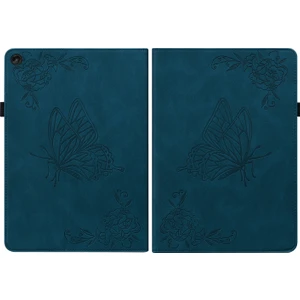 Lenovo Tab M10 10.1 3rd Gen Için Kapaklı Tablet Kılıfı - Mavi (Yurt Dışından)