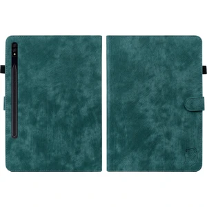 Samsung Galaxy Tab S7/tab S8 Için Kapaklı Tablet Kılıfı - Yeşil (Yurt Dışından)