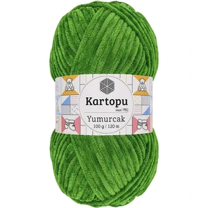 Yumurcak Kadife El Örgü Ipi Yeşil K469