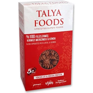 Talya Foods Filizlendirilmiş Kırmızı Mercimek & Kinoa Makarnası