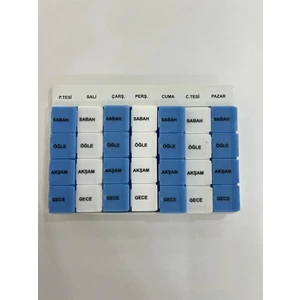 Haftalık Ilaç Saklama Kutusu